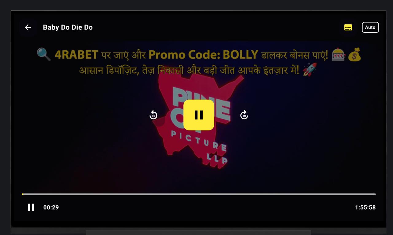 Pikashow TV native video player